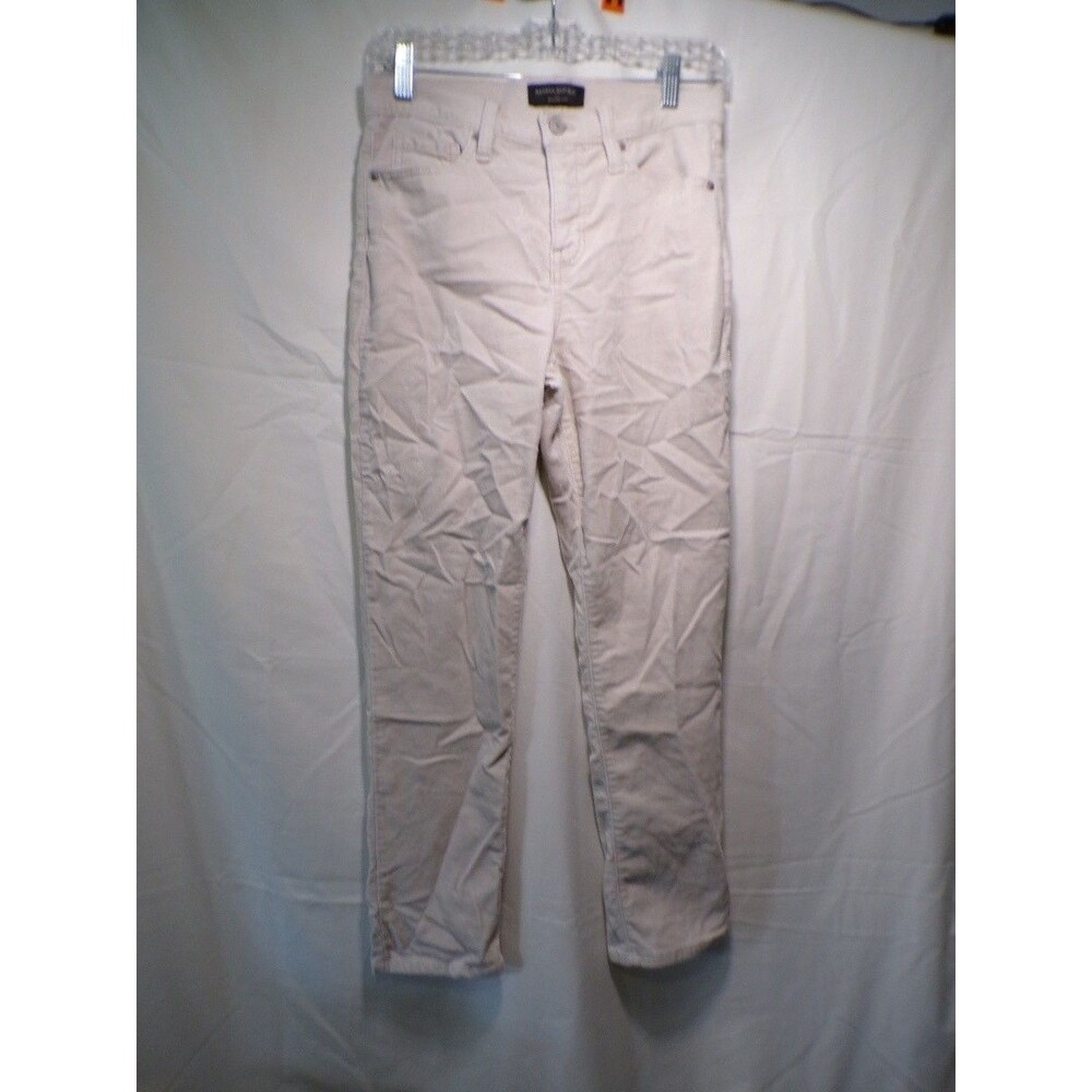 Banana Republic Women's High Rise Slim Pants Beige 26 2 5 Pocket